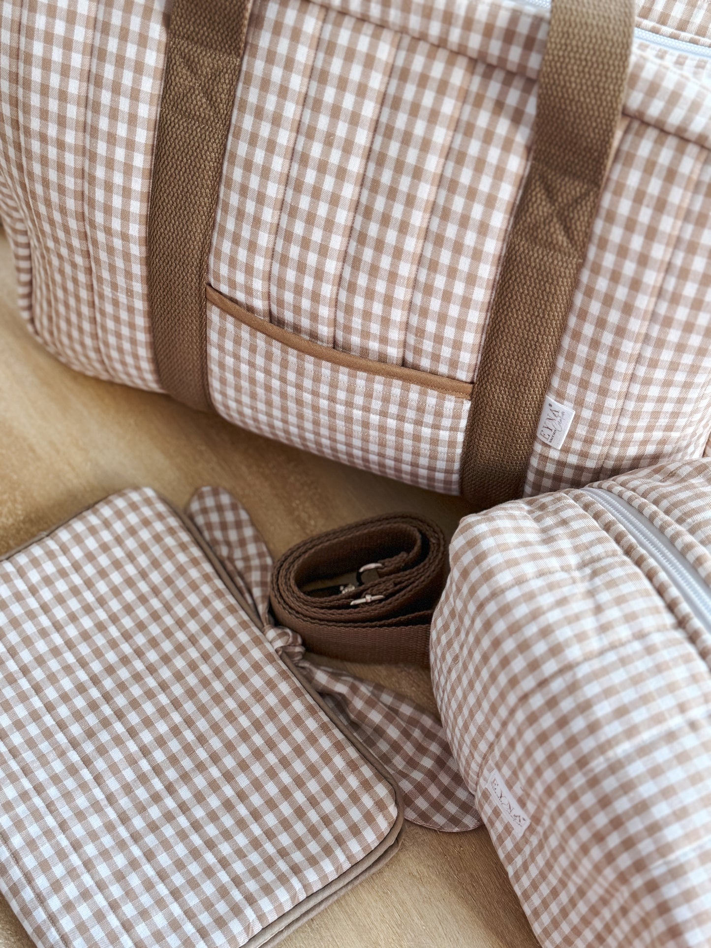 Sac à langer Vichy